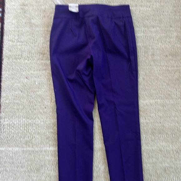 Chico's Women's Pants in Deep Purple NWT size 00 short - Picture 12 of 14